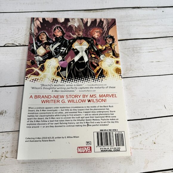 X-Men Burning World Vol 5 Willow Wilson First Printing 2015 Graphic Novel PB - Picture 2 of 7